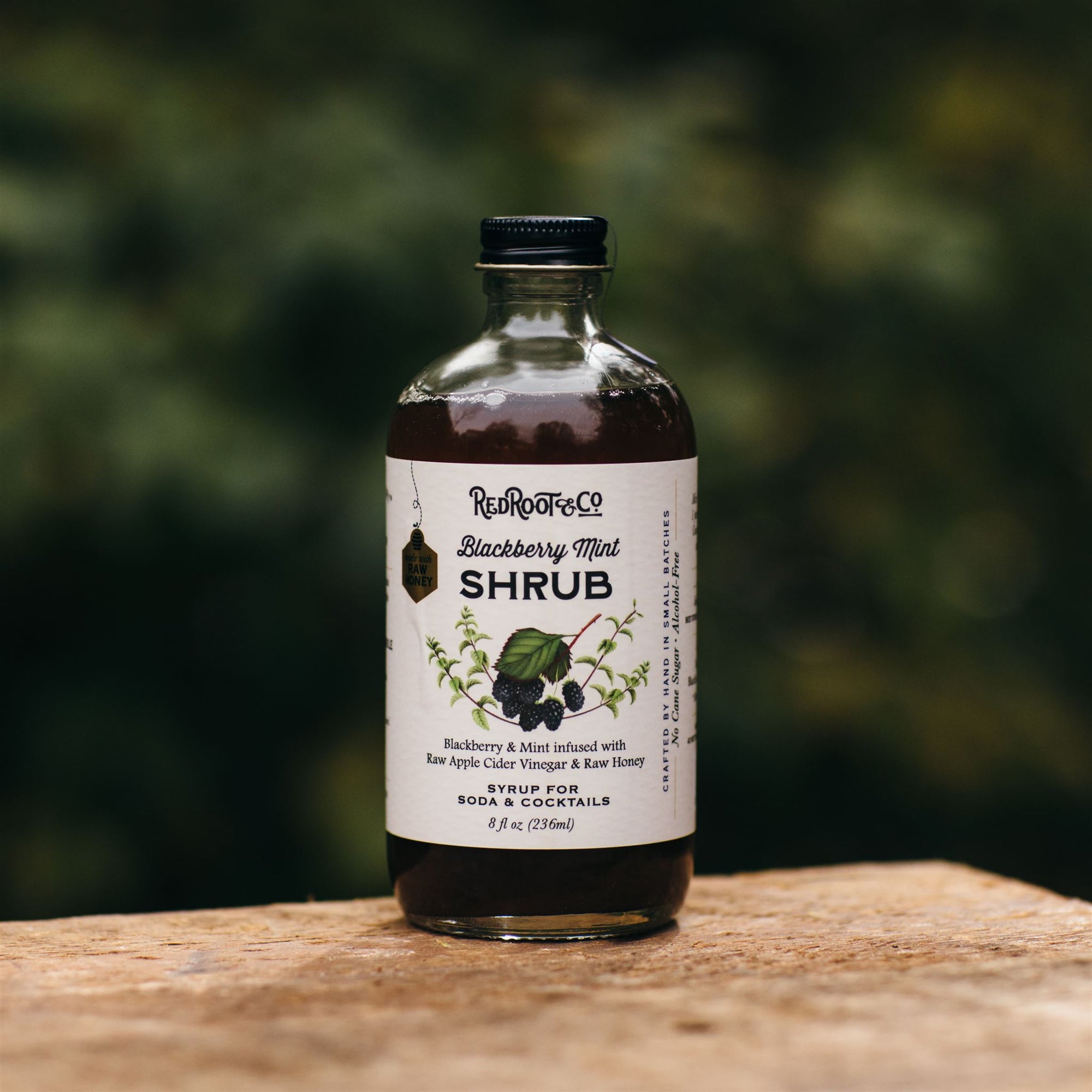 Blackberry Mint Shrub