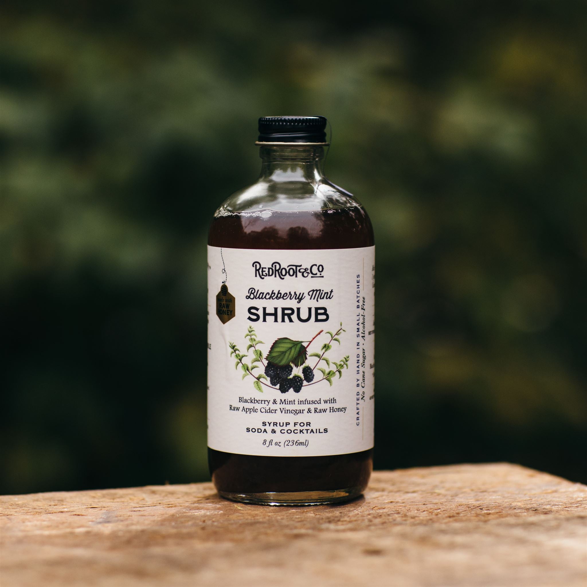 Blackberry Mint Shrub