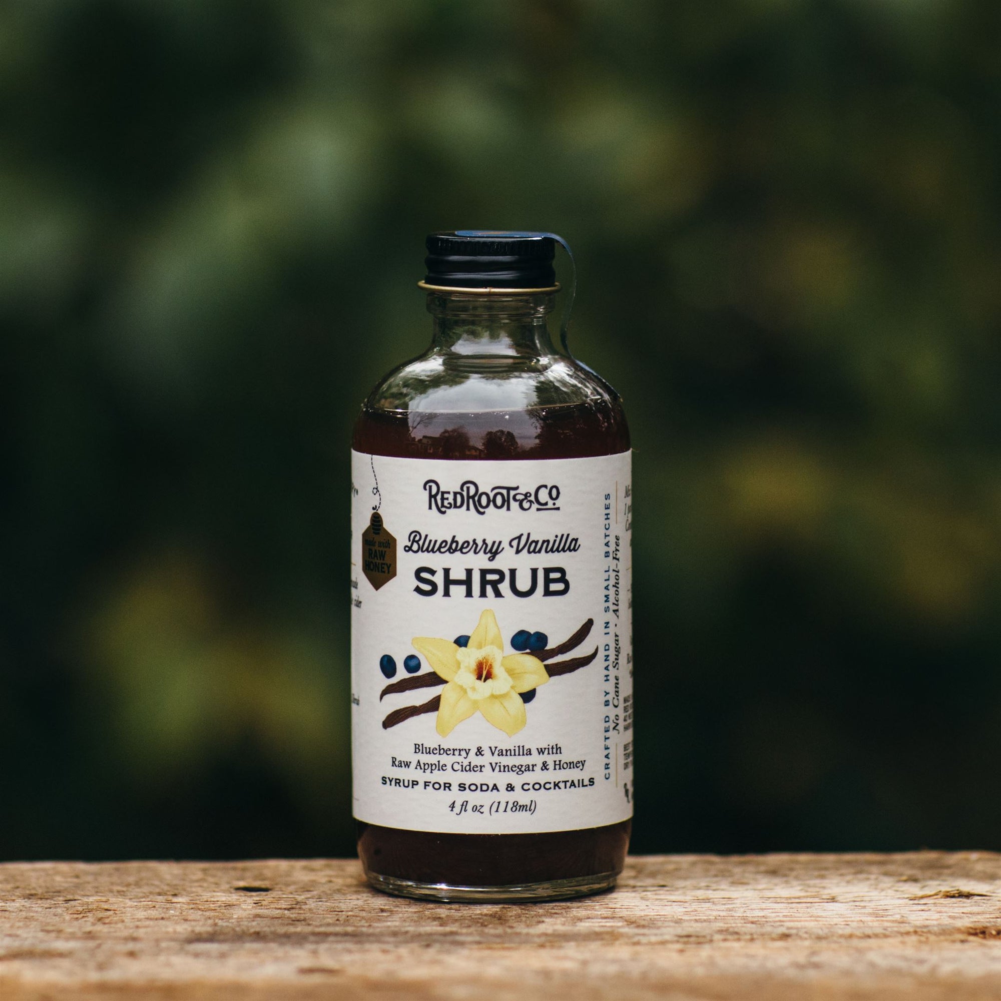 Blueberry Vanilla Shrub