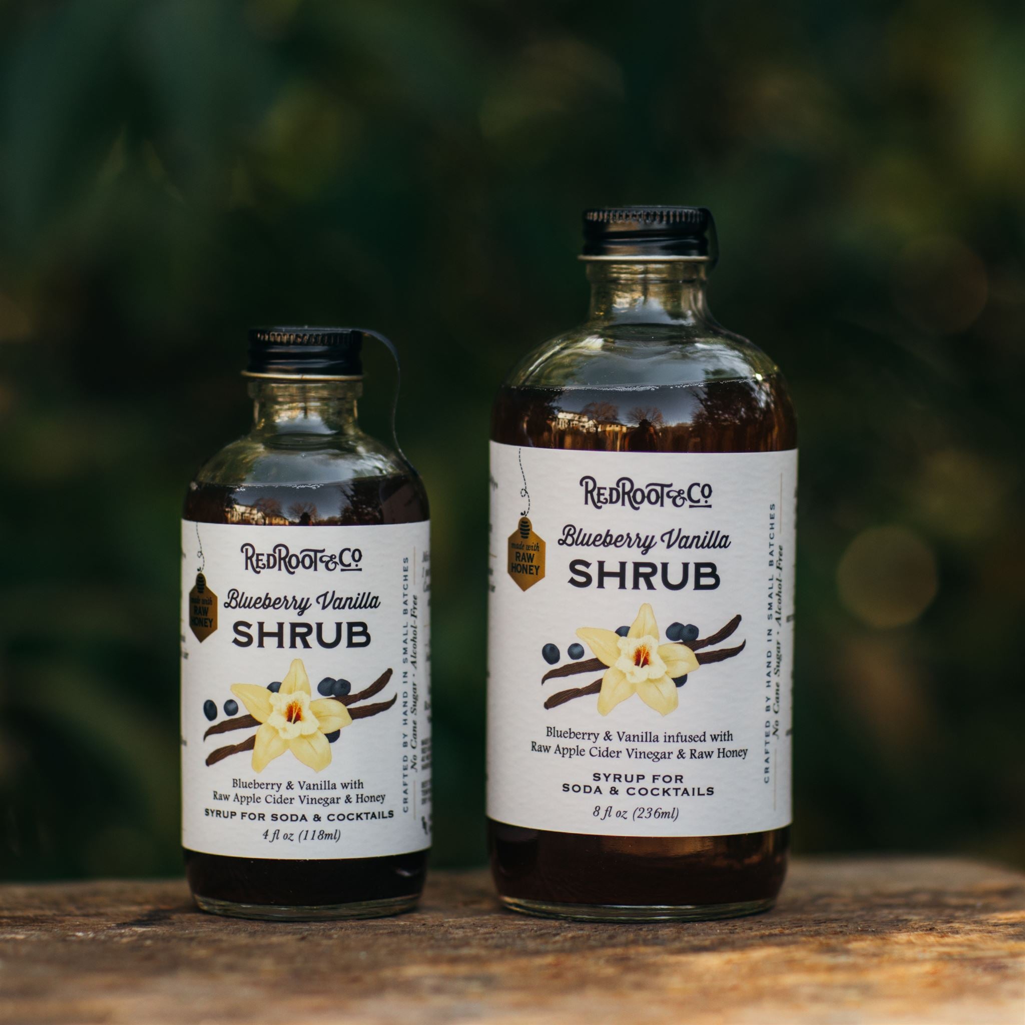 Blueberry Vanilla Shrub