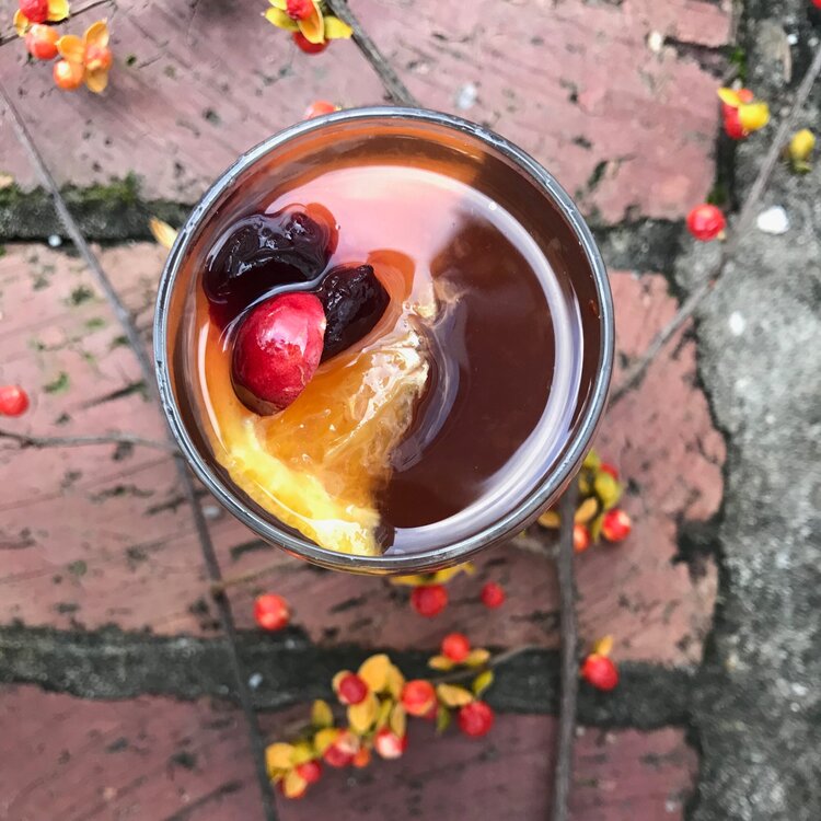 Boozy Berry Bourbon Cocktail