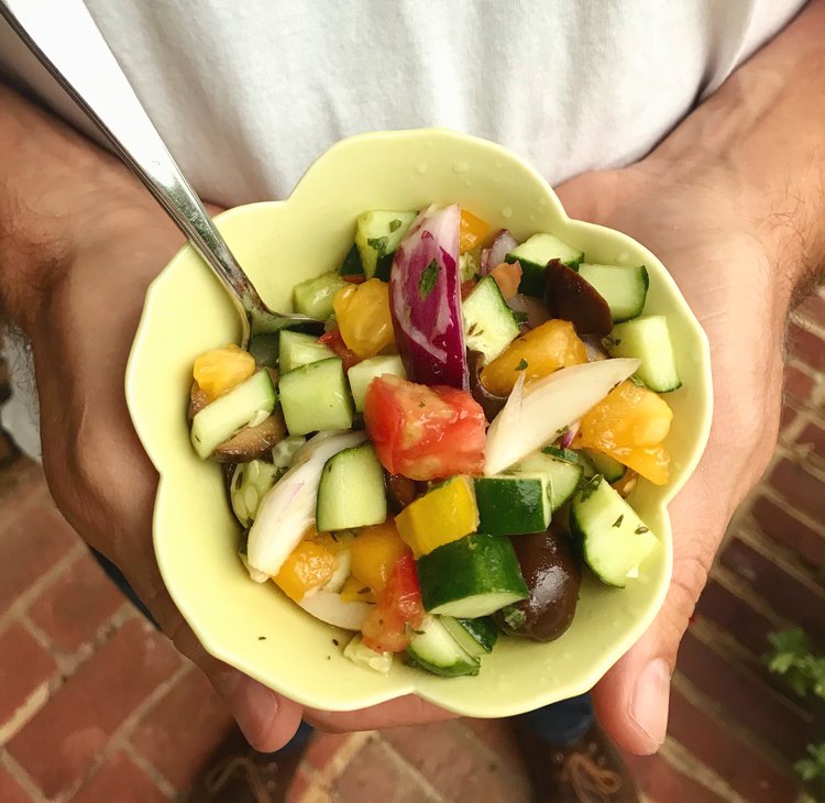 Cucumber Tomato Salad