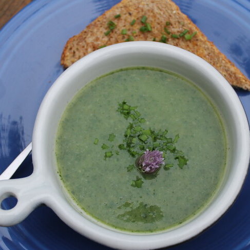 Nettle Potato Soup