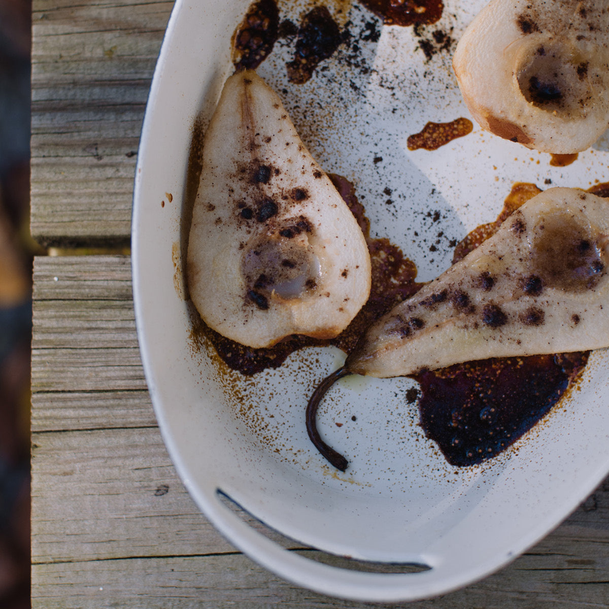 Oven Baked Pears with Allspice