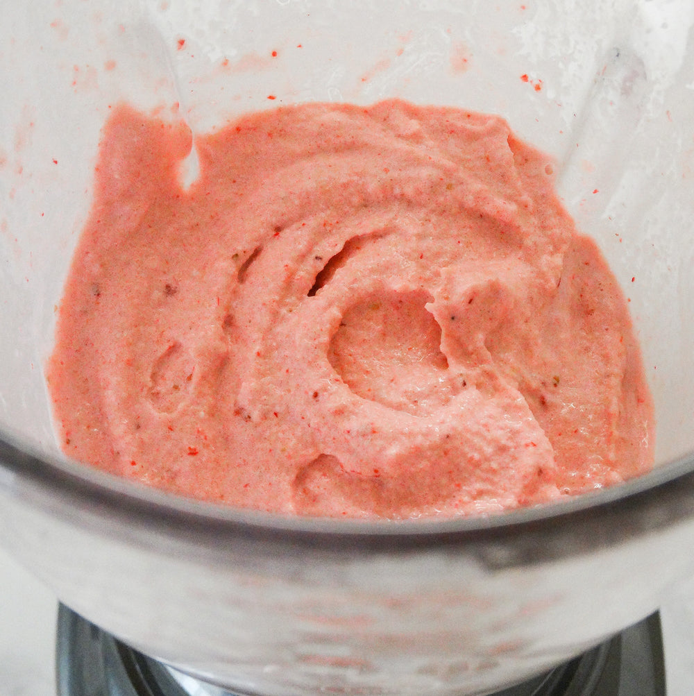 Strawberry, Blood Orange & Oxymel Sorbet