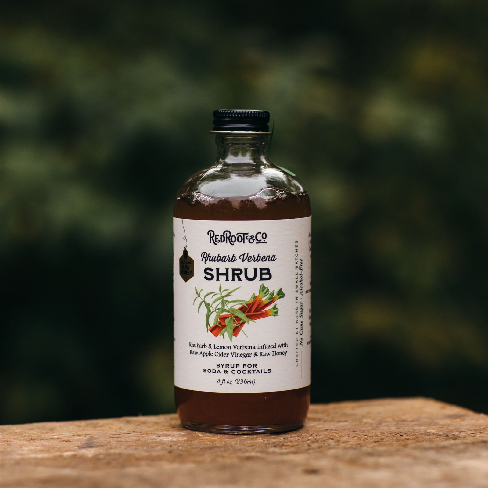 Rhubarb Verbena Shrub