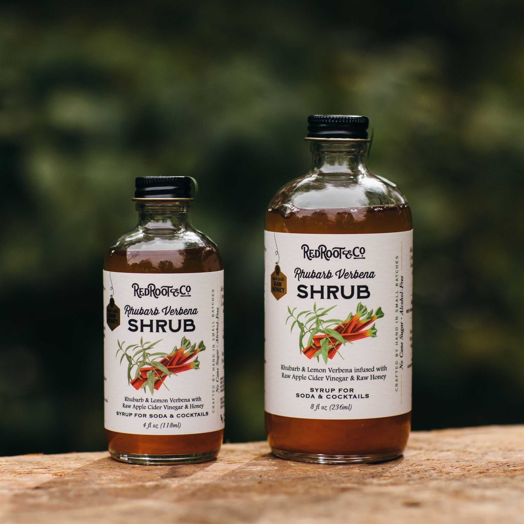 Rhubarb Verbena Shrub