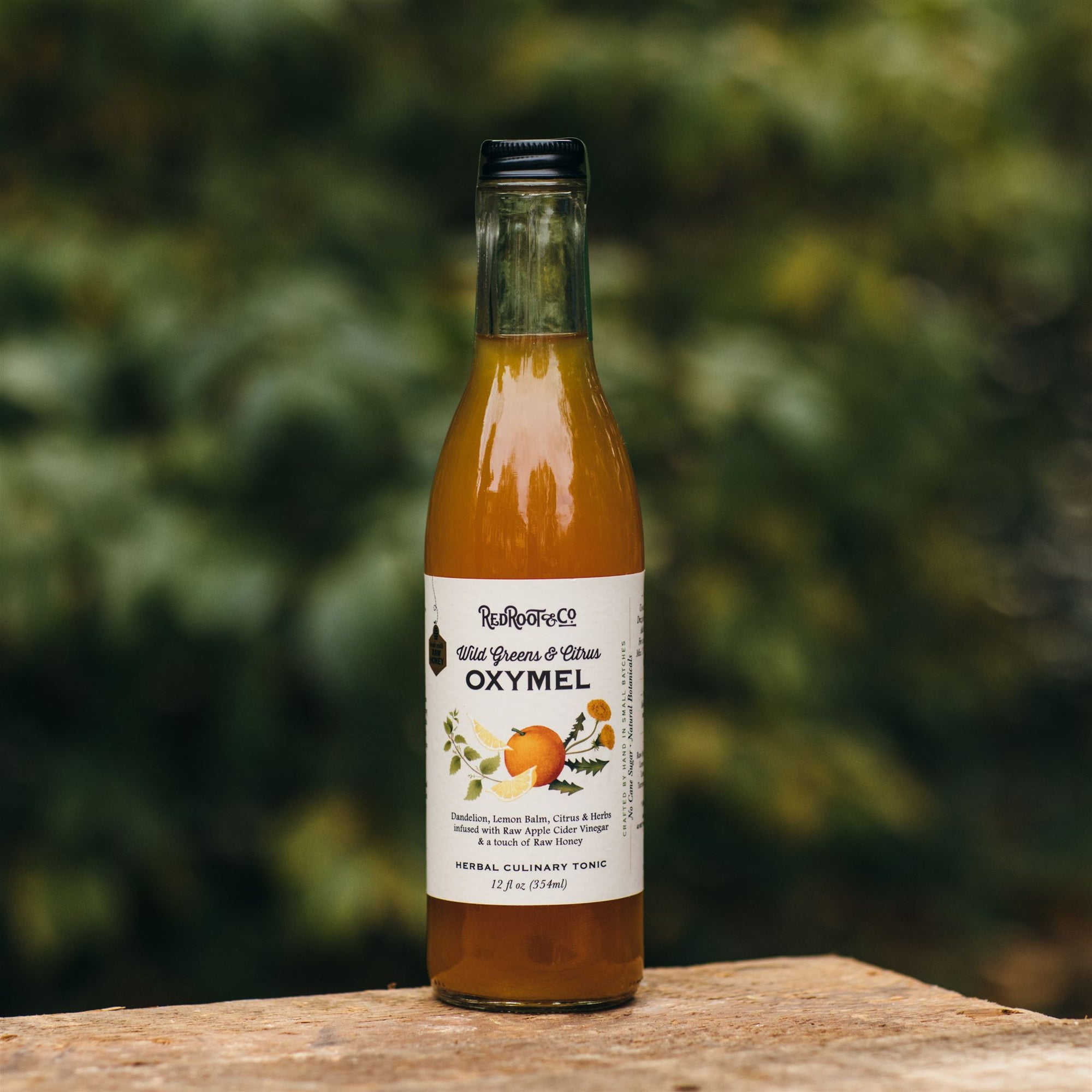Wild Greens & Citrus Oxymel