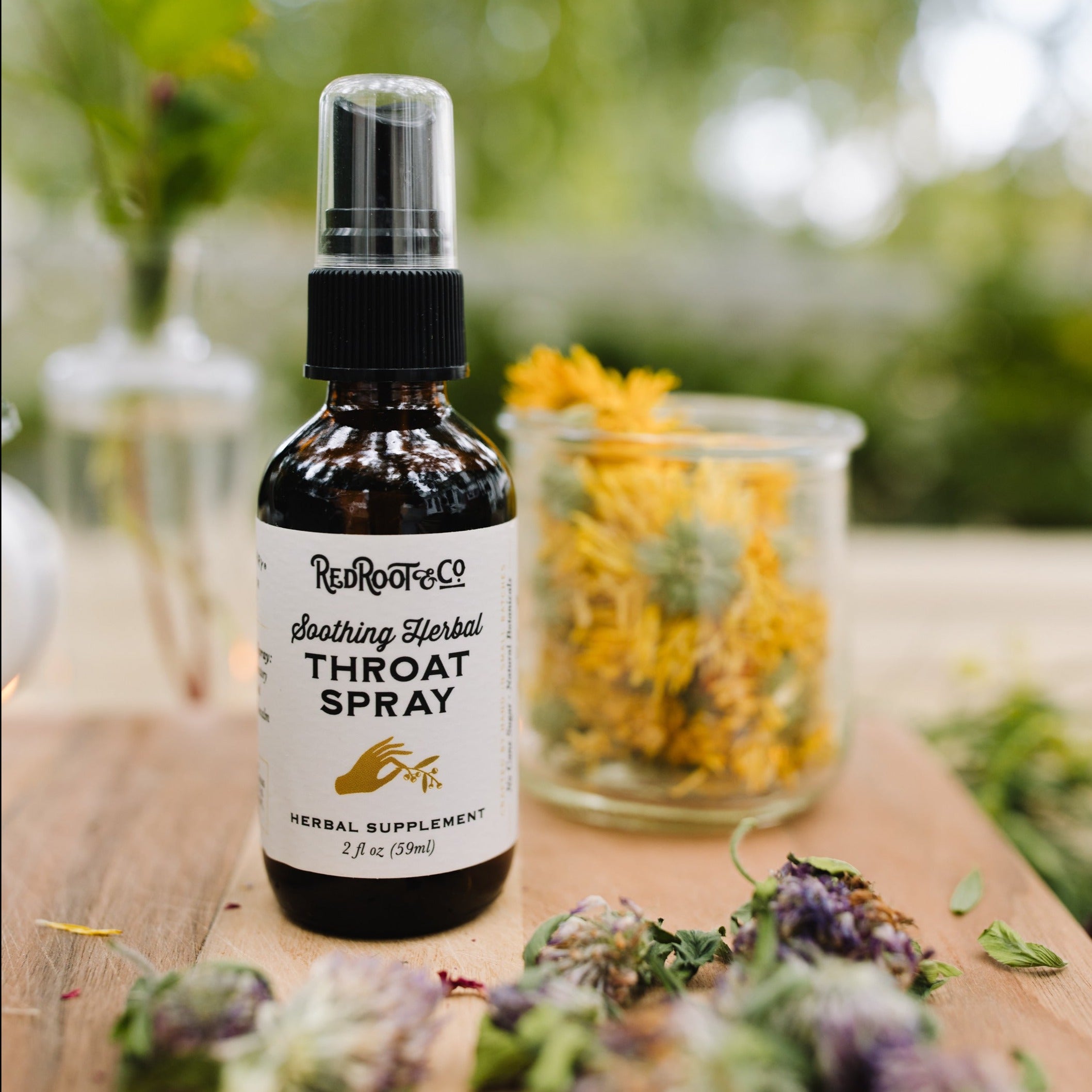 Soothing Herbal Throat Spray