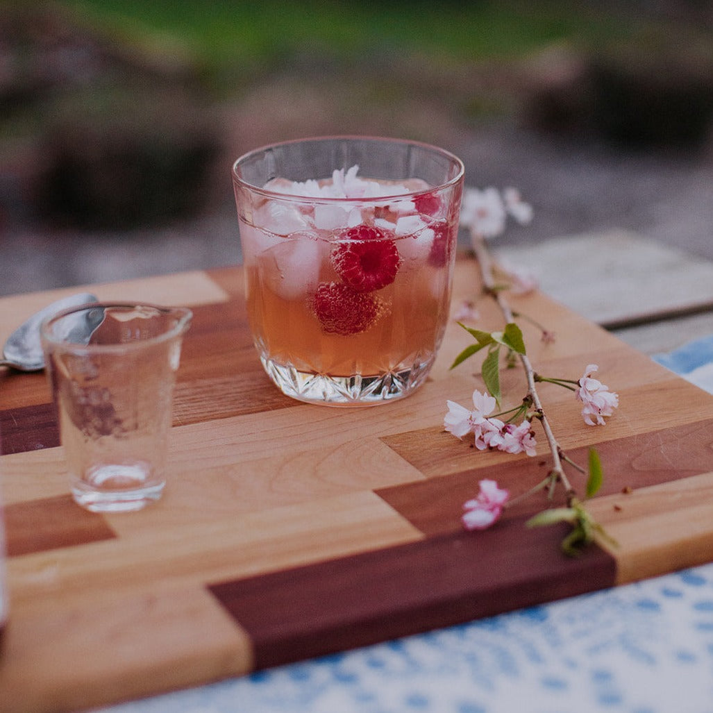 Rhubarb Verbena Shrub